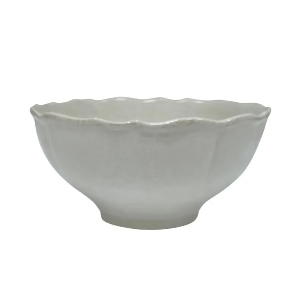 New Casafina Casa Stone Impressions White Bowl. KT166 - Picture 1 of 4
